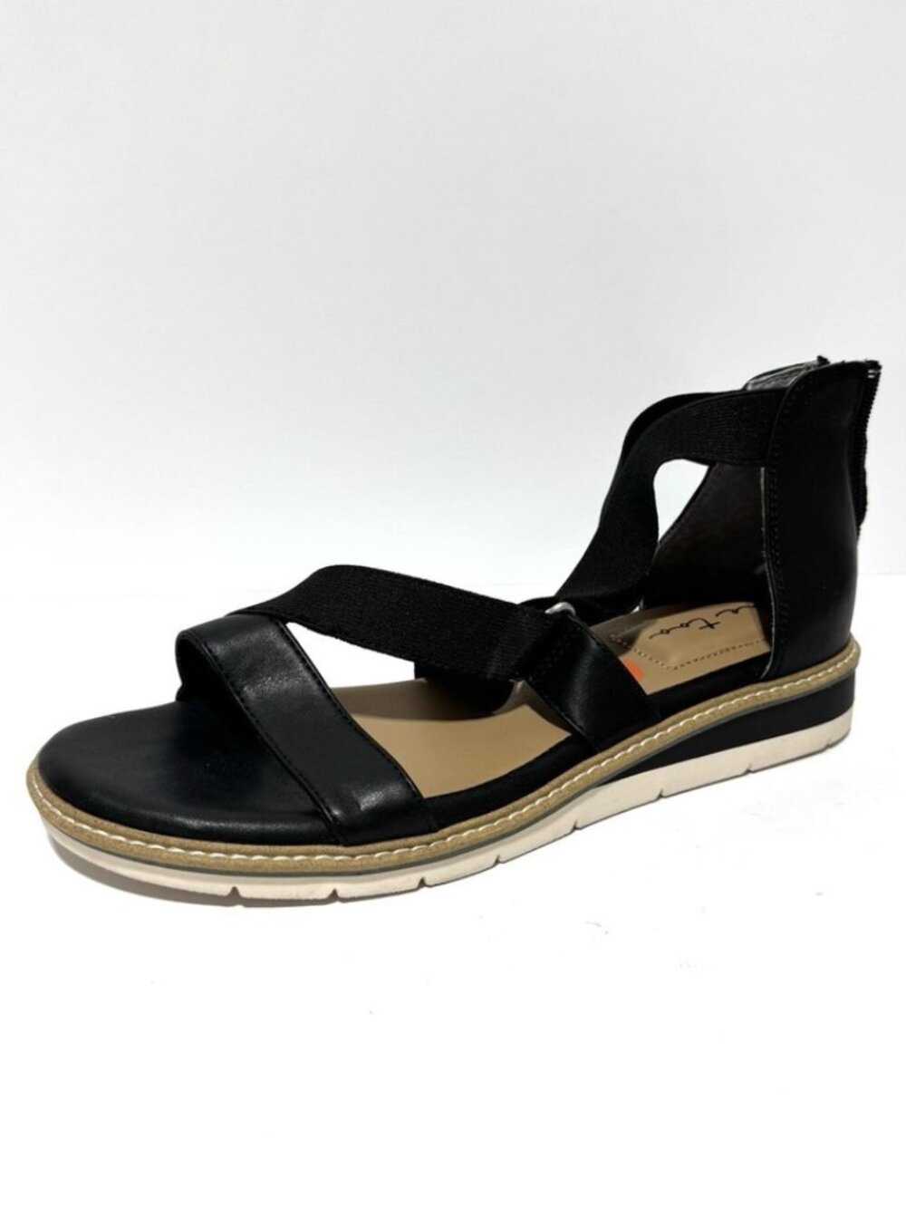 Me Too Womens Astor Sandals Black Size 9.5 M